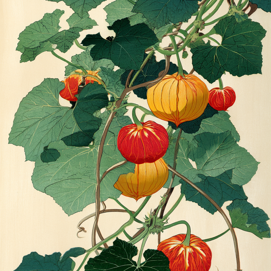 Hviskende lanterner i vinden - No Frame, No Border