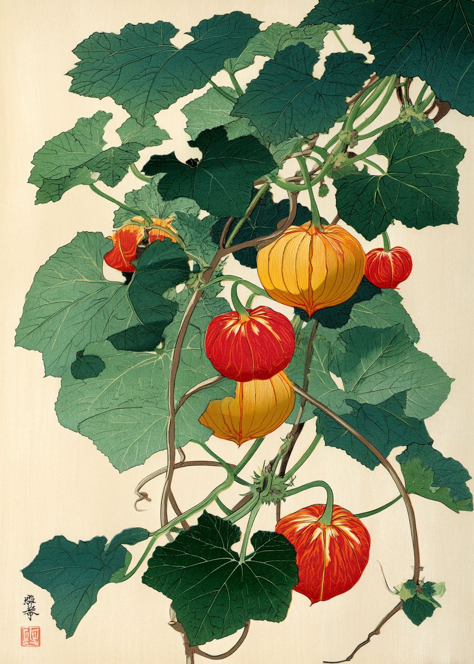 Hviskende lanterner i vinden - No Frame, No Border