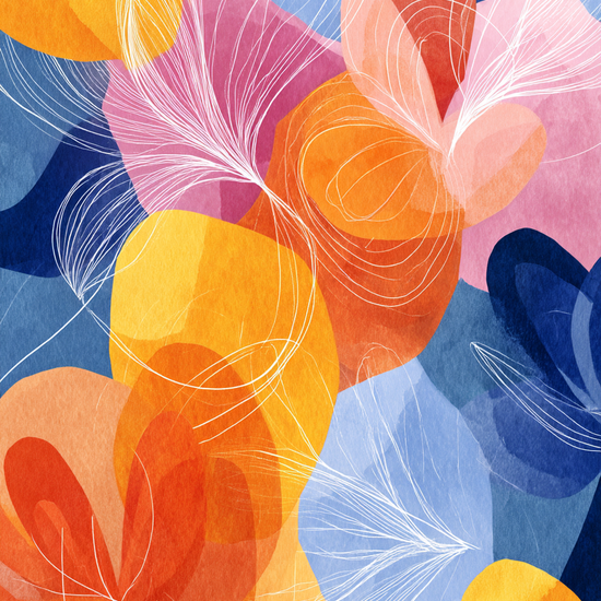 Farvesus i blødt ekko - No Frame, No Border