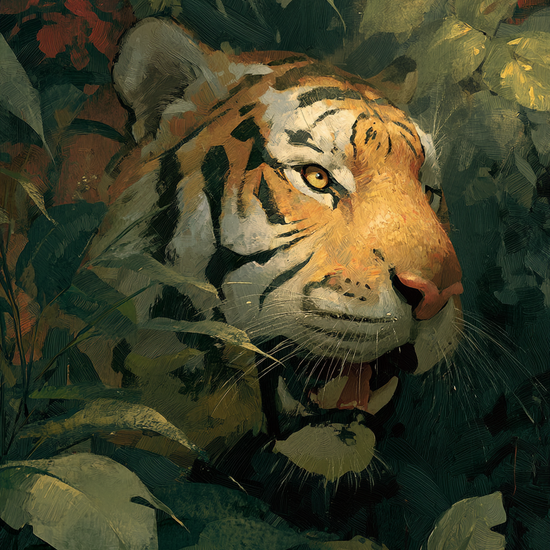 Tigerens stille hvisken - No Frame, No Border