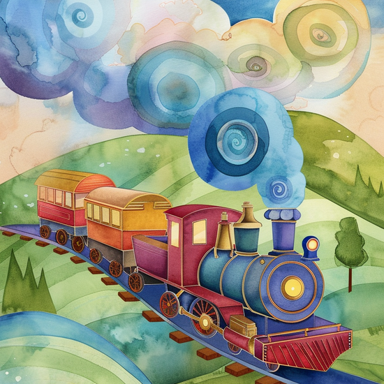 Togets blå hvisken - No Frame, No Border