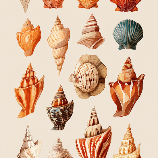 Havets hvisken i skaller - No Frame, No Border