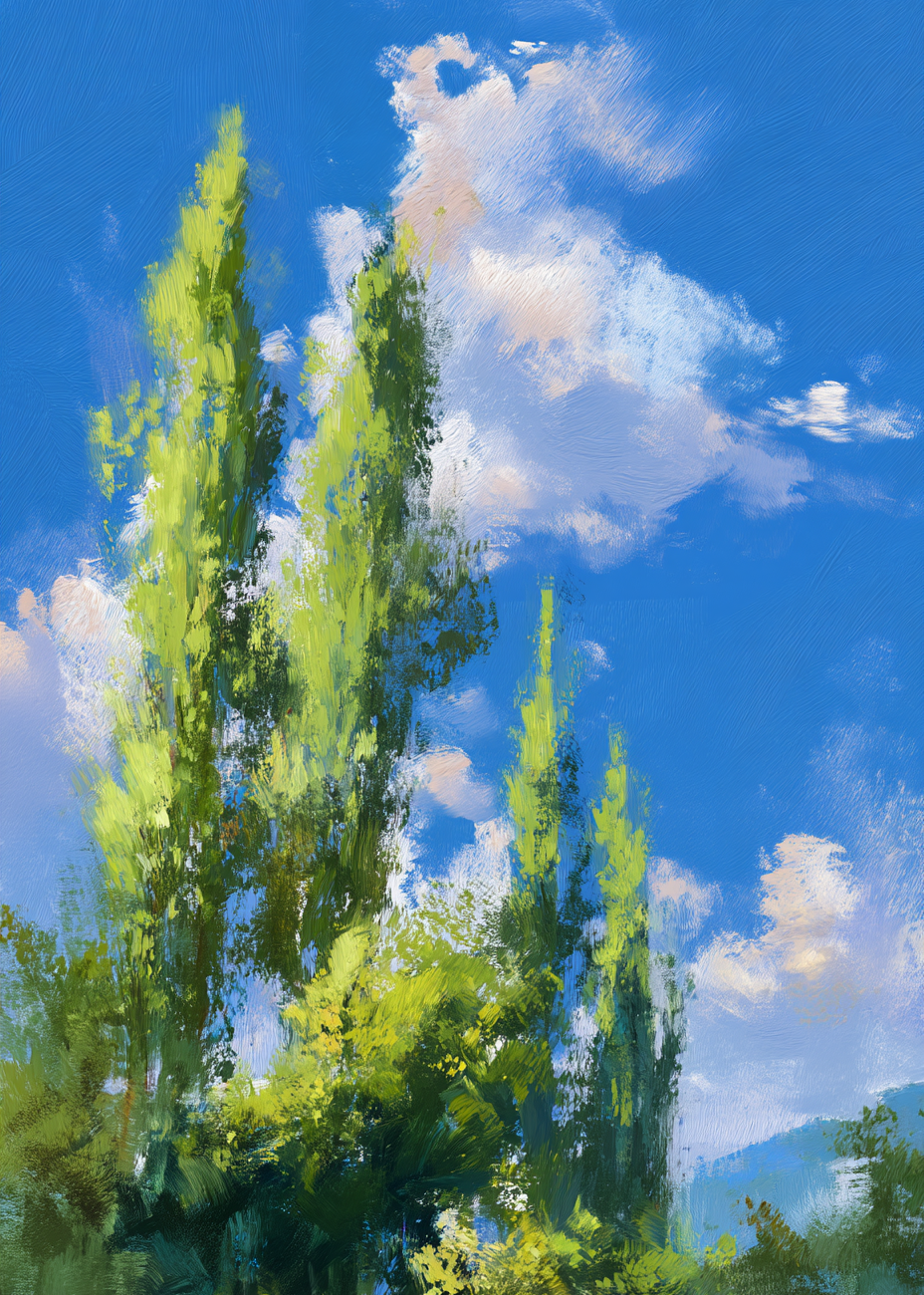 Duften af sommerhimlen - No Frame, No Border