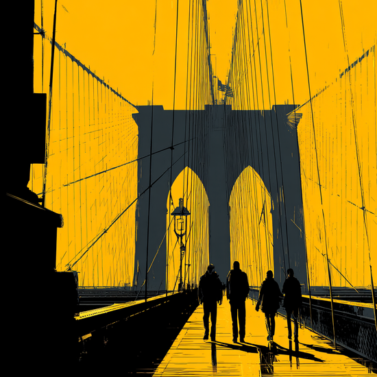 Broens rungende tavshed - No Frame, No Border