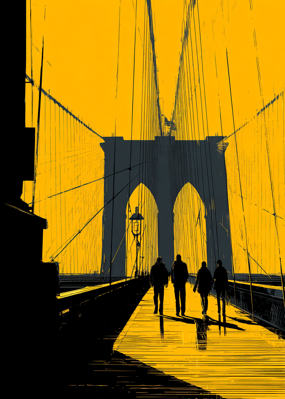 Broens rungende tavshed - No Frame, No Border