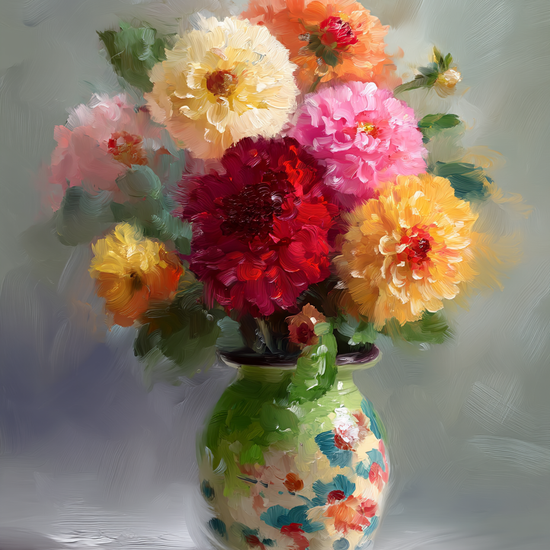 Smagen af sommerblomster - No Frame, No Border