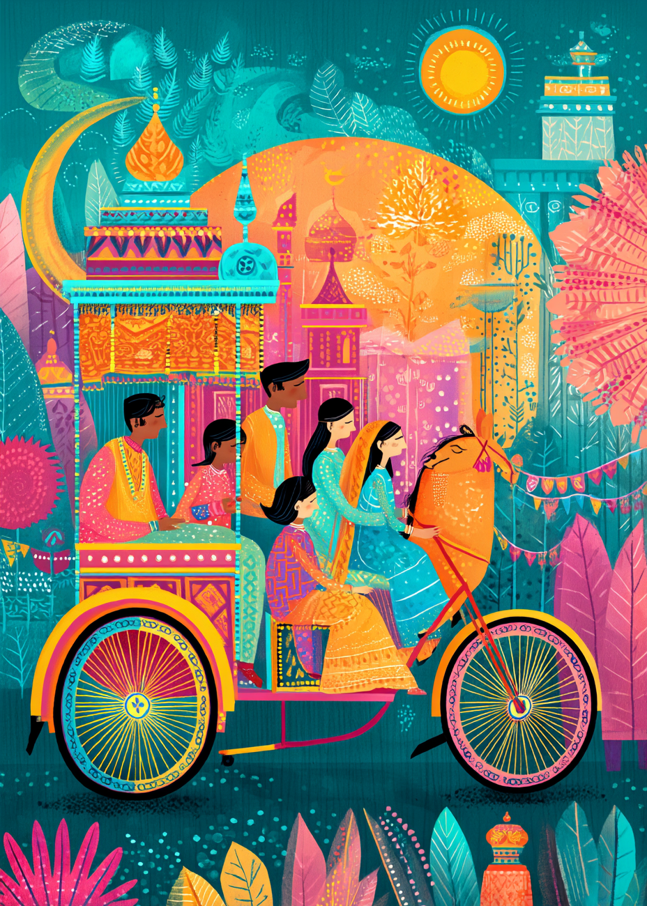 Lyden af farver og hjul - No Frame, No Border