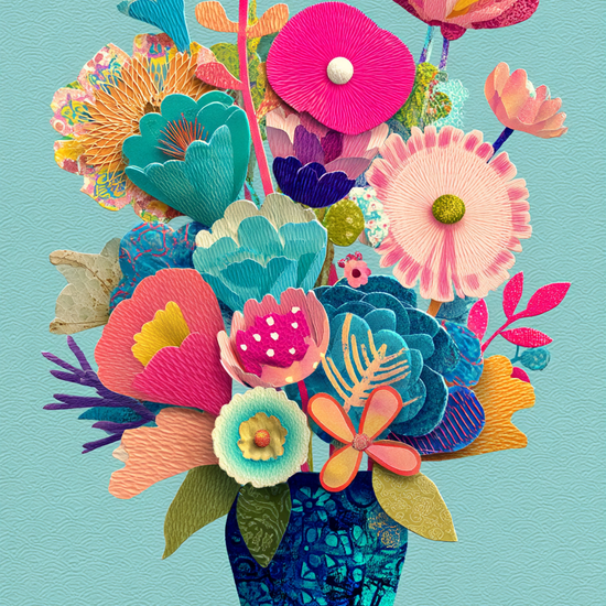 Papirblomsternes sagte klang - No Frame, No Border