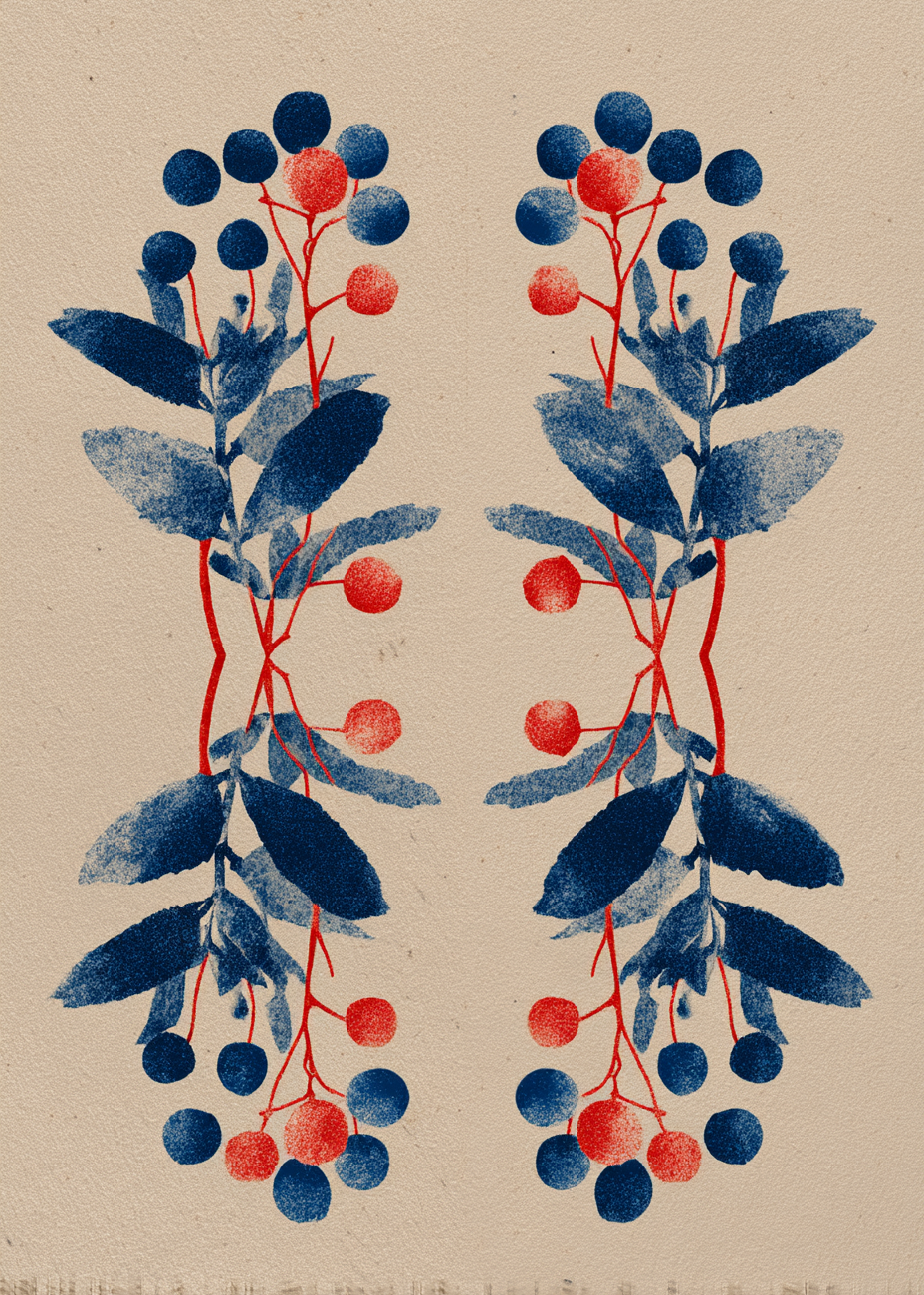 Smagen af blå bær - No Frame, No Border