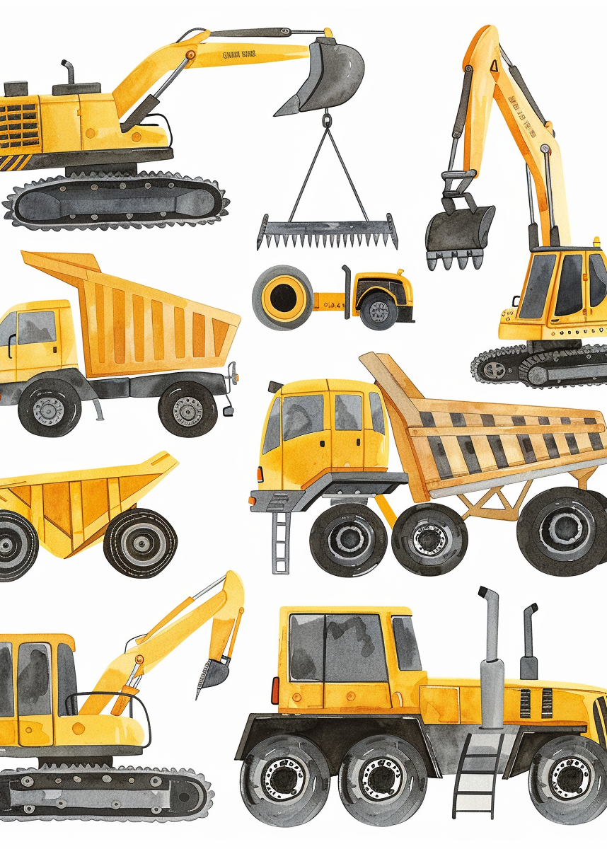 Buldrende gule maskiners sang - No Frame, No Border