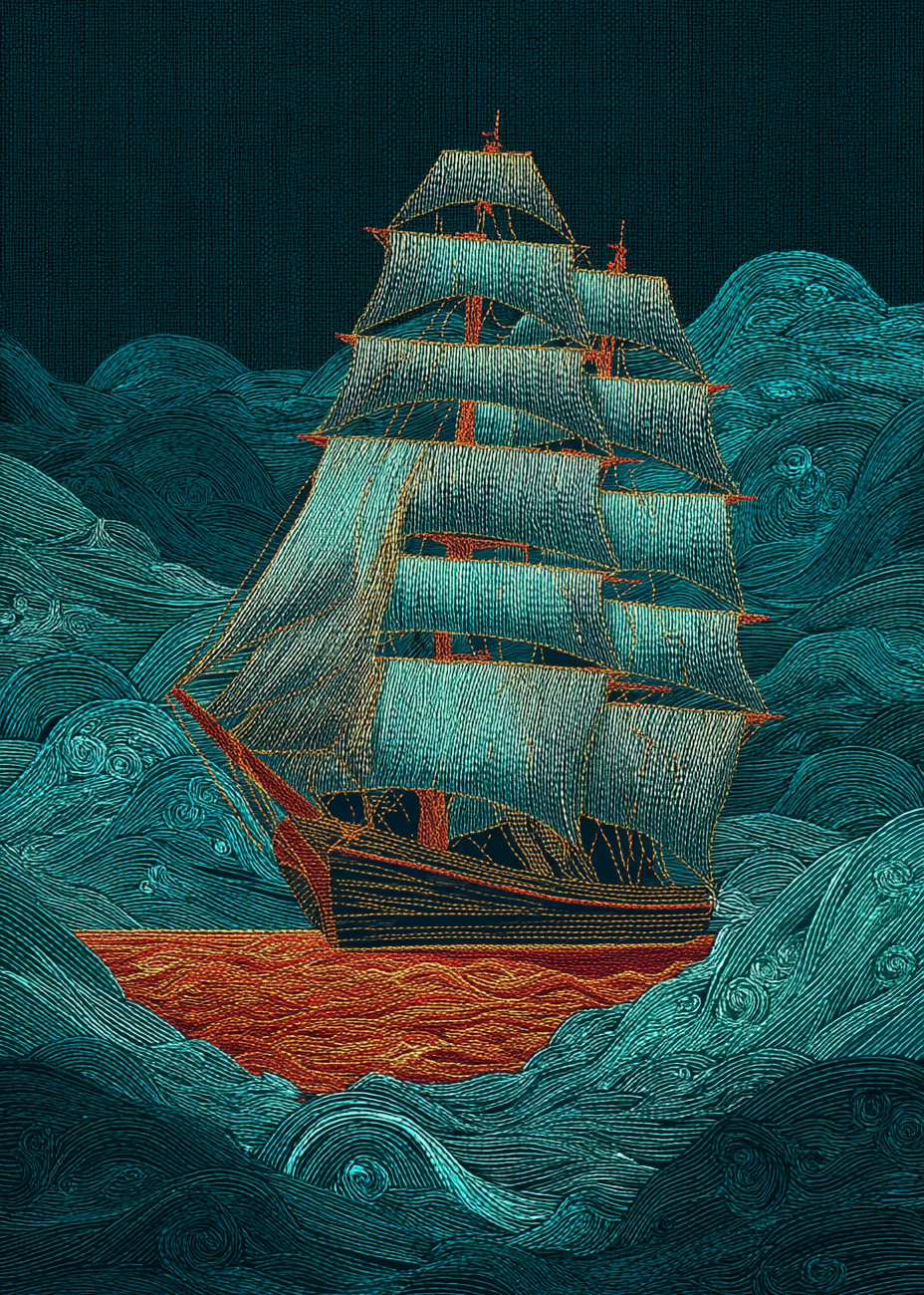 Havets hvisken under sejl - No Frame, No Border