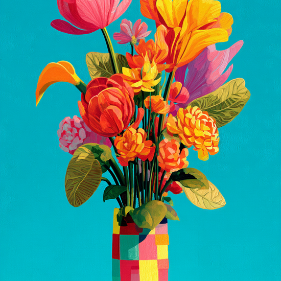 Sommerens syngende farver - No Frame, No Border