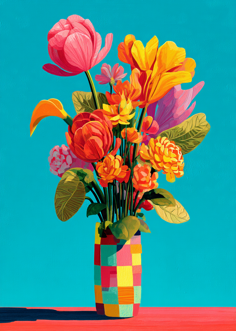 Sommerens syngende farver - No Frame, No Border