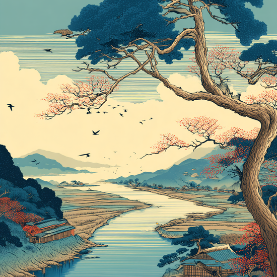 Vindens sang over floden - No Frame, No Border