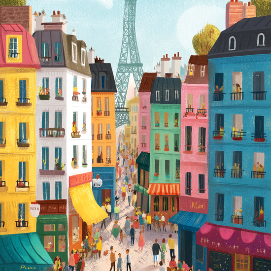 Kaffeduft og brostensklang - No Frame, No Border