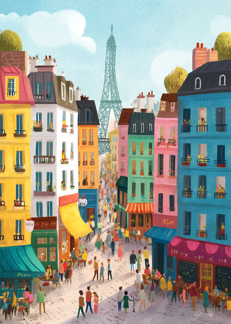 Kaffeduft og brostensklang - No Frame, No Border