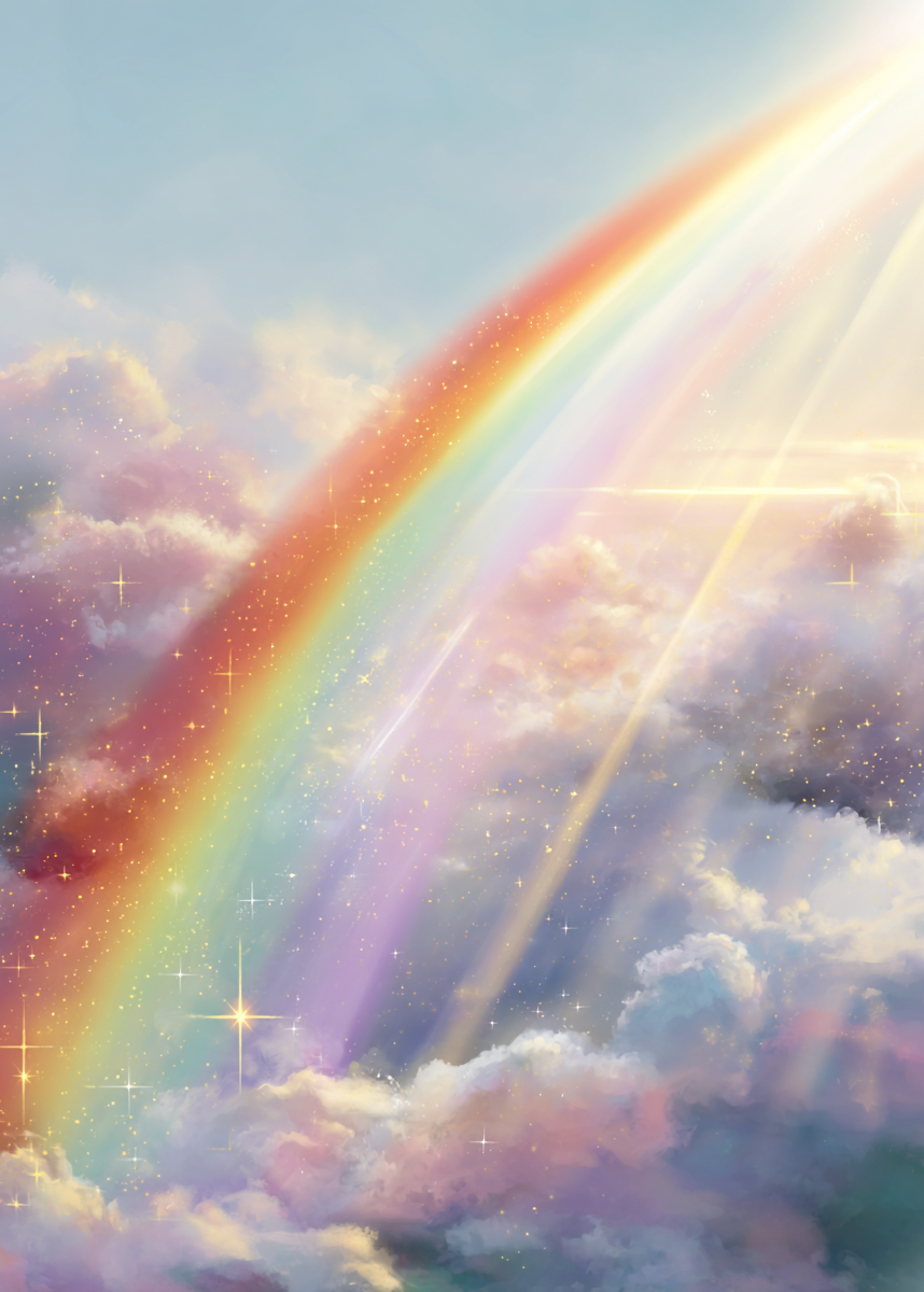 Regnbuens stille hvisken - No Frame, No Border