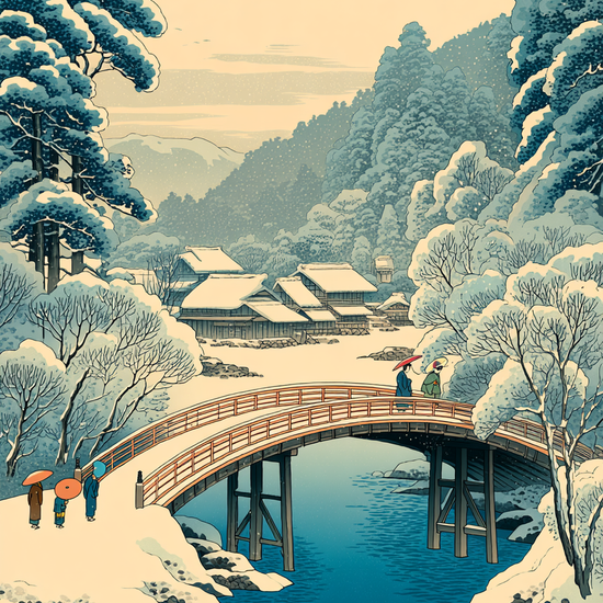 Sneen hvisker over broen - No Frame, No Border