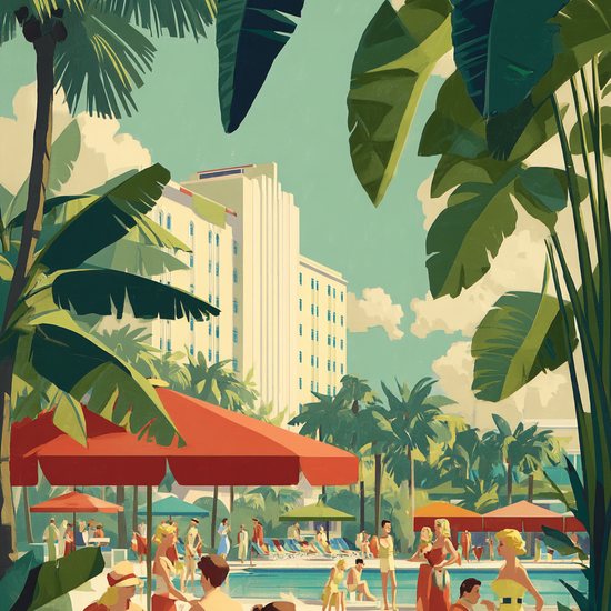 Saltet sus fra palmerne - No Frame, No Border