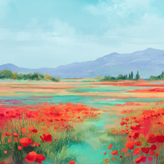 Sommerens røde sus - No Frame, No Border