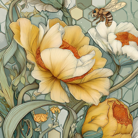 Summen af gyldent silke - No Frame, No Border