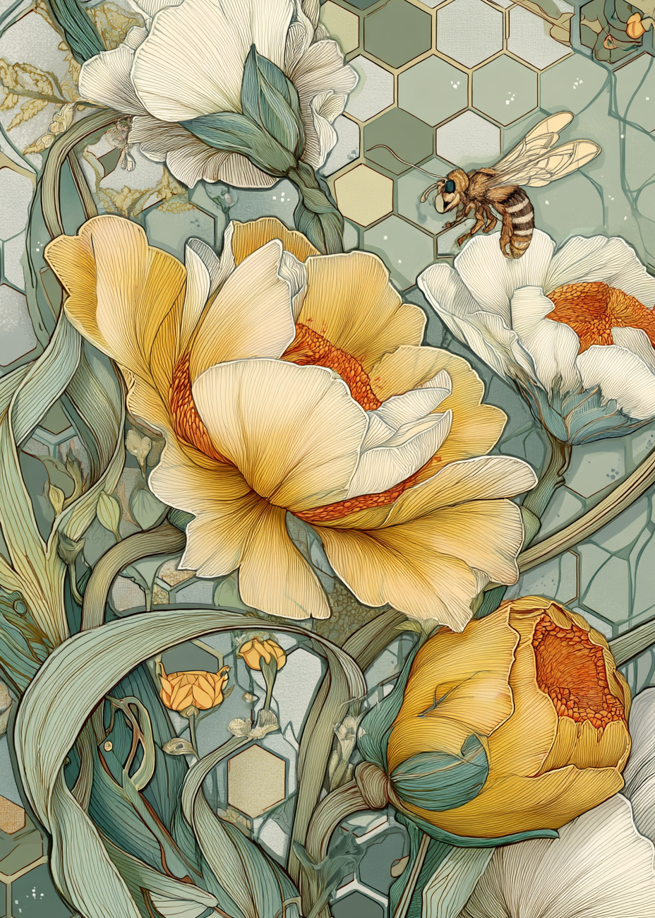 Summen af gyldent silke - No Frame, No Border