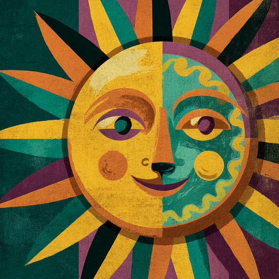 Solens lune hvisken - No Frame, No Border