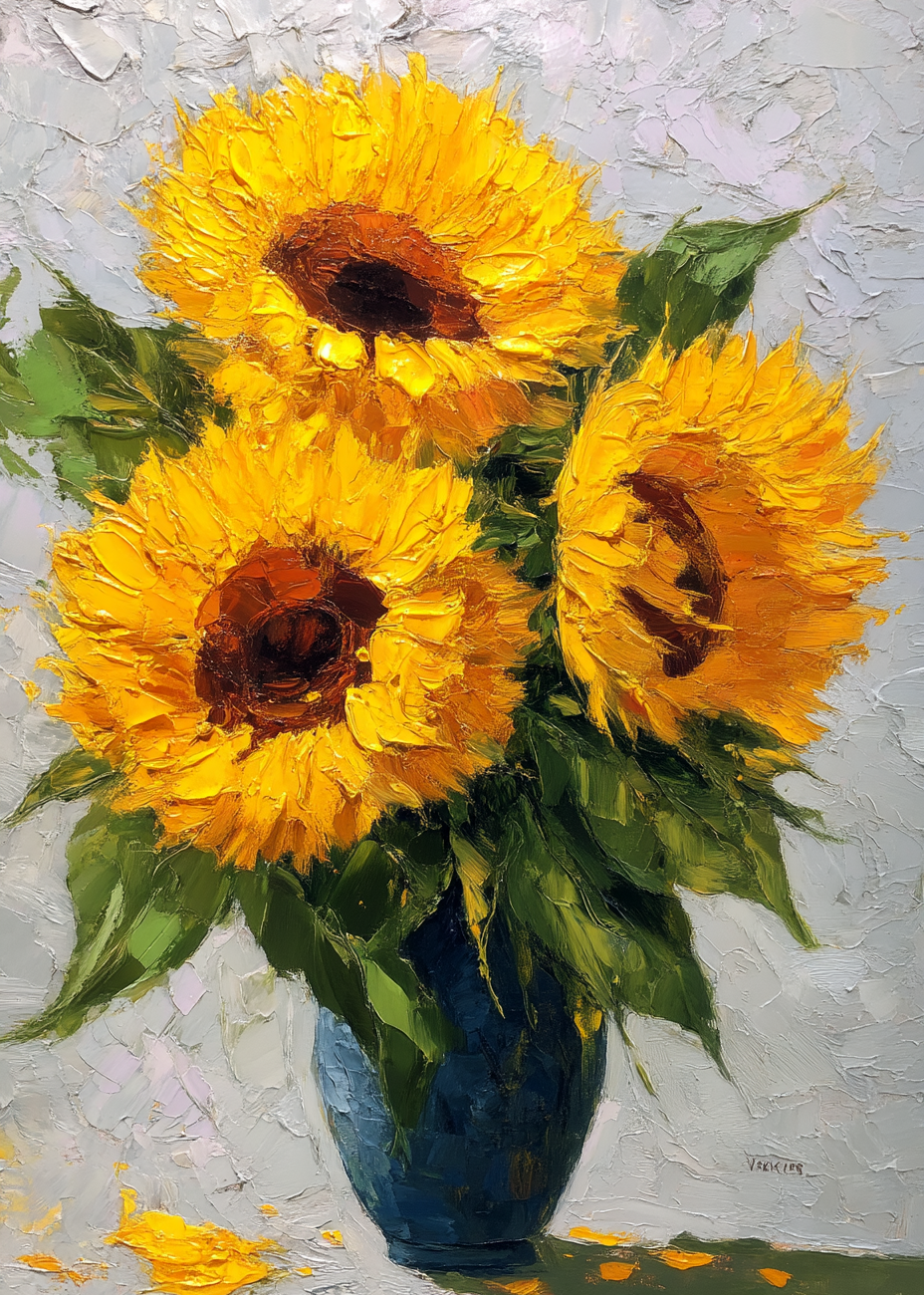 Solsikkernes stille sus - No Frame, No Border