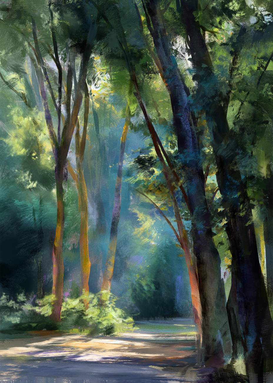 Skovens bløde hvisken - No Frame, No Border