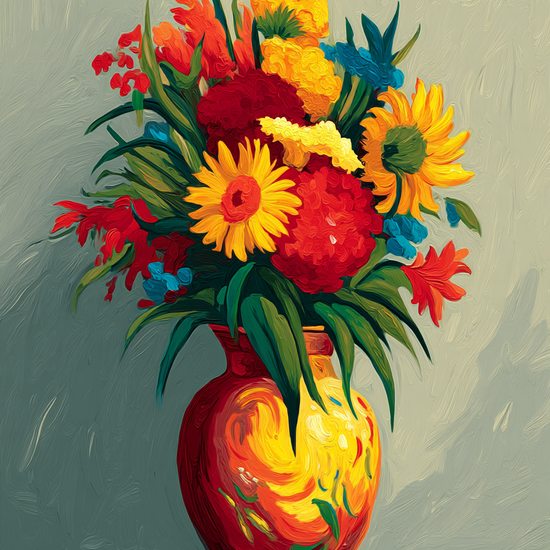 Duften af varme farver - No Frame, No Border