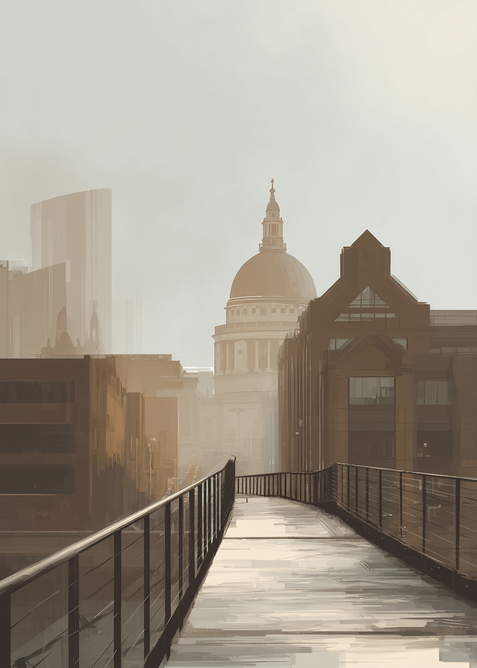 Hviskende bro mod kuppel - No Frame, No Border