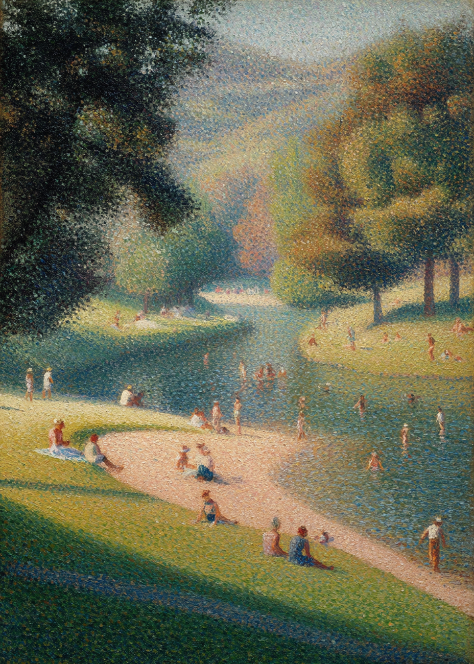 Sommerens sus i græsset - No Frame, No Border