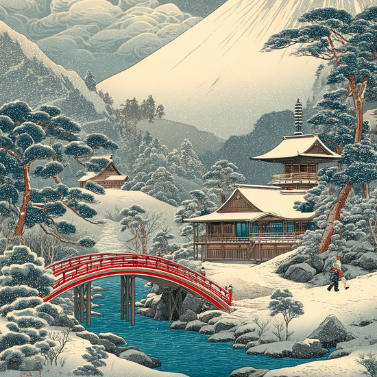 Sneens hvisken ved broen - No Frame, No Border