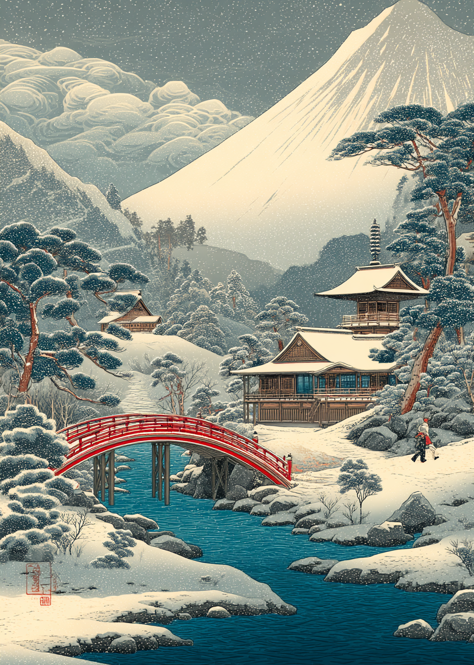 Sneens hvisken ved broen - No Frame, No Border