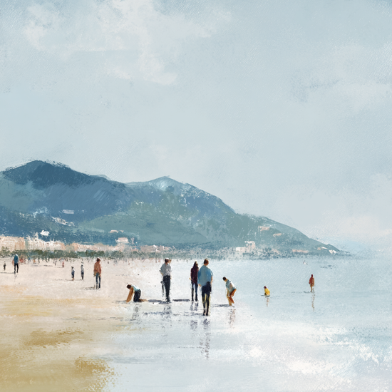 Sandets kolde kærtegn - No Frame, No Border