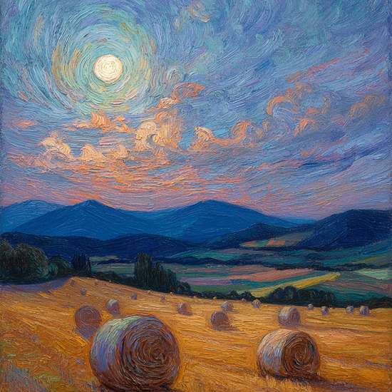 Måneskinsmusik over markerne - No Frame, No Border