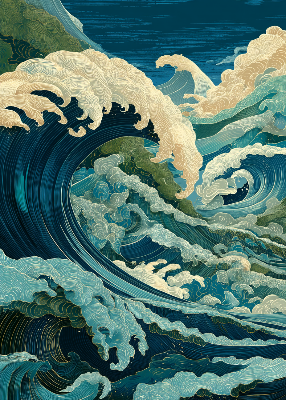 Havets hviskende brøl - No Frame, No Border