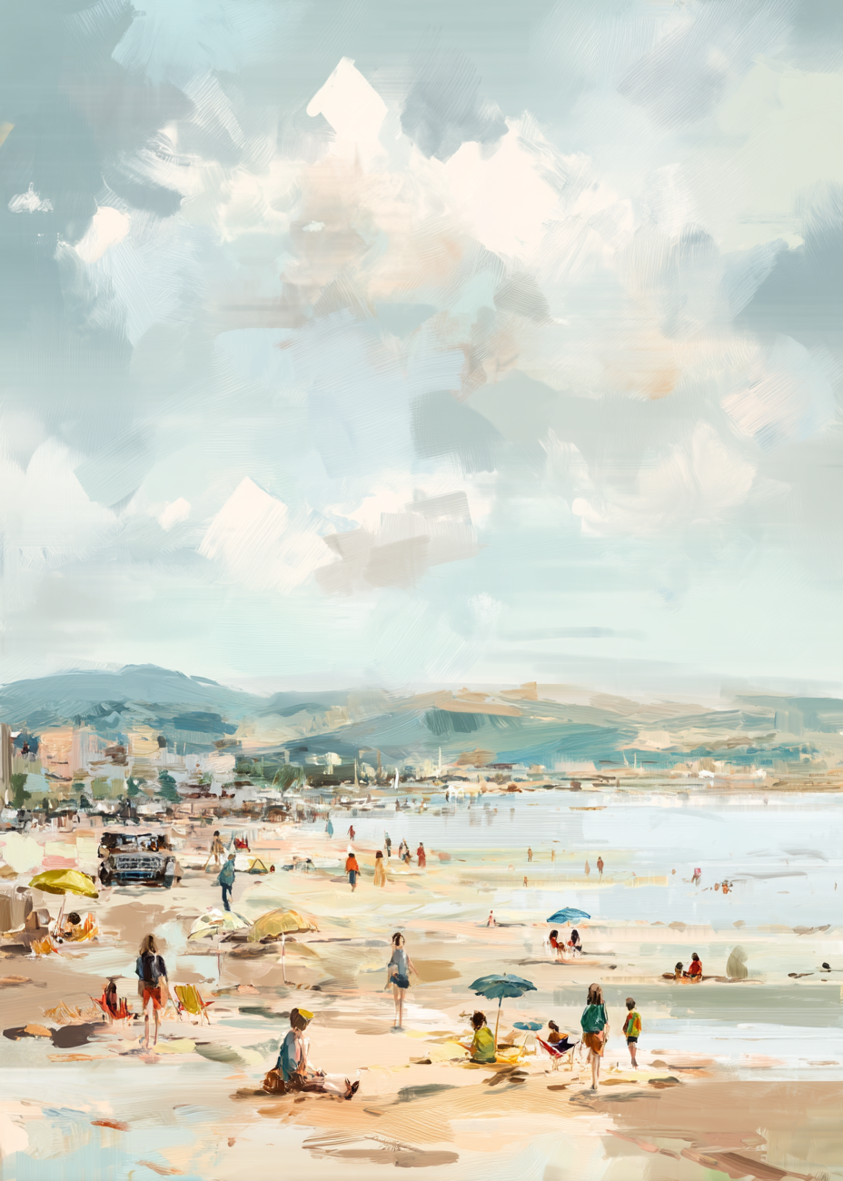 Suset af salt og sand - No Frame, No Border