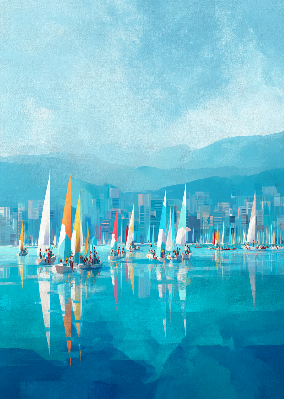 Havets blå hvisken - No Frame, No Border