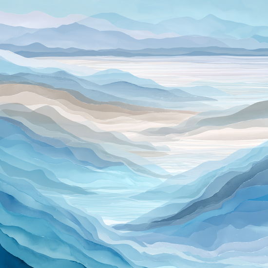 Havets hvisken mod bjerge - No Frame, No Border