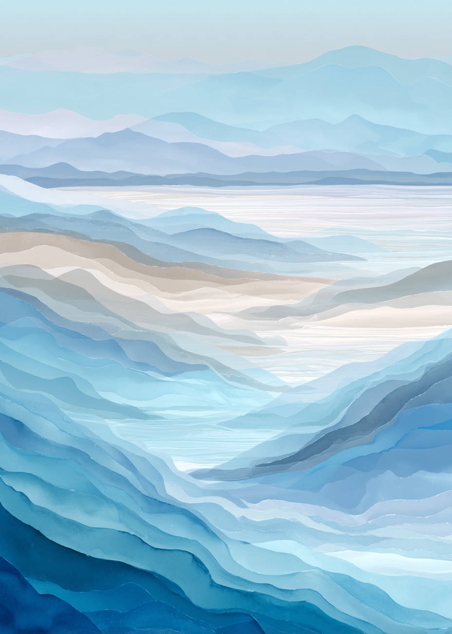 Havets hvisken mod bjerge - No Frame, No Border