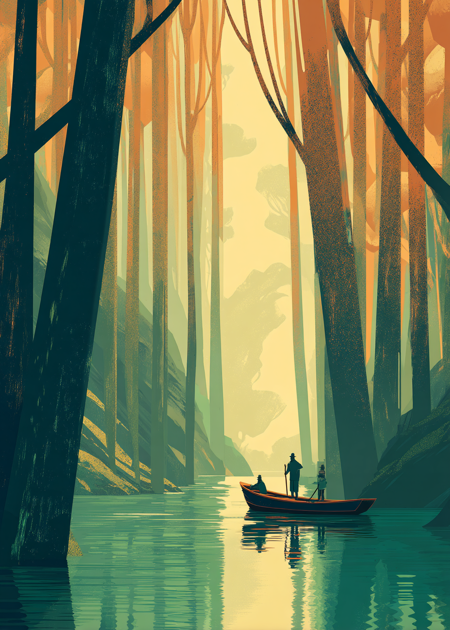 Skovens stille hvisken - No Frame, No Border