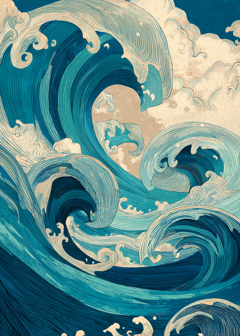 Smagen af salt og storm - No Frame, No Border