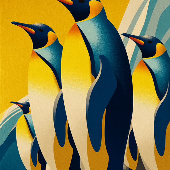 Klang af is og guld - No Frame, No Border