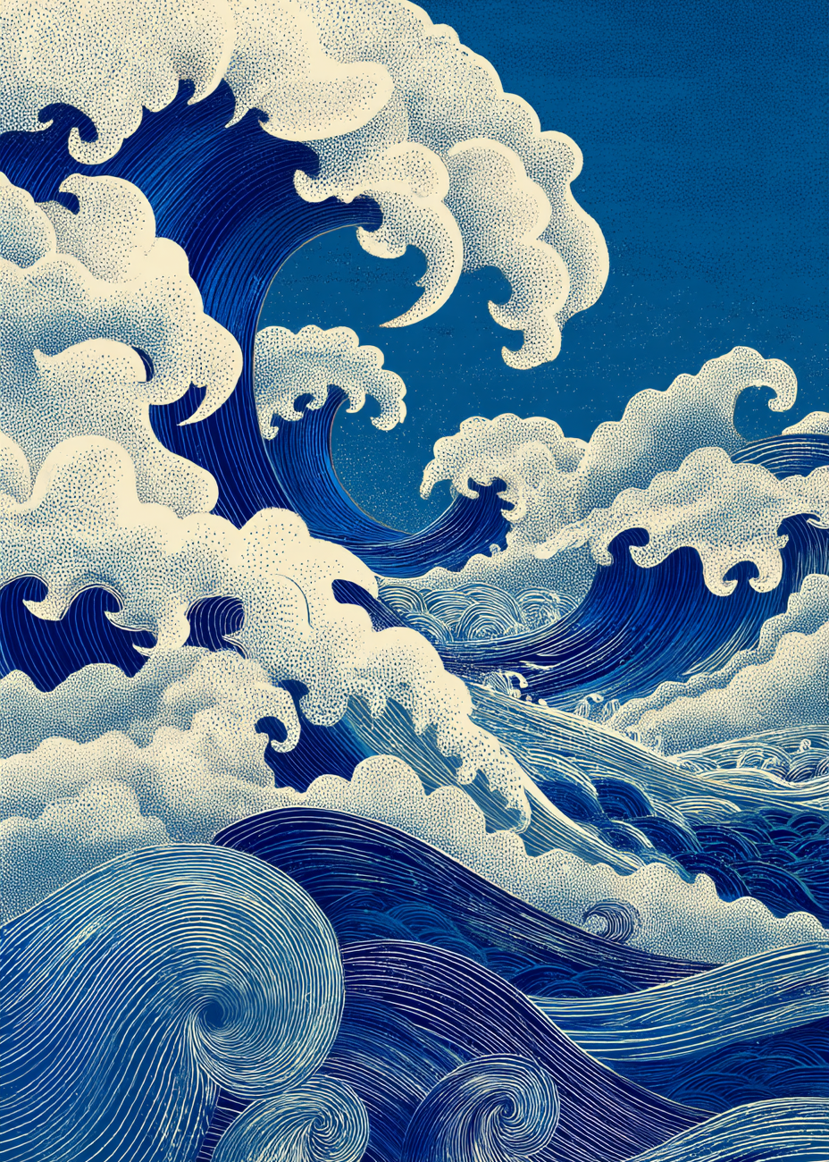 Havets blå brøl - No Frame, No Border