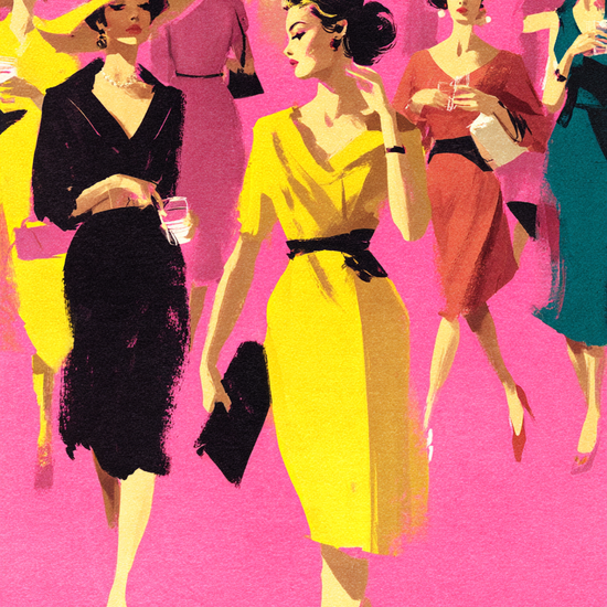 Sus af champagne og silke - No Frame, No Border