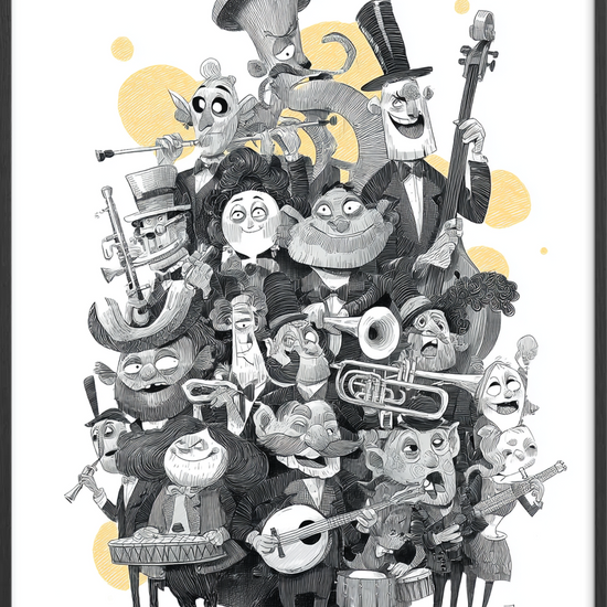 Lyden af smilende instrumenter - Black Frame, No Border