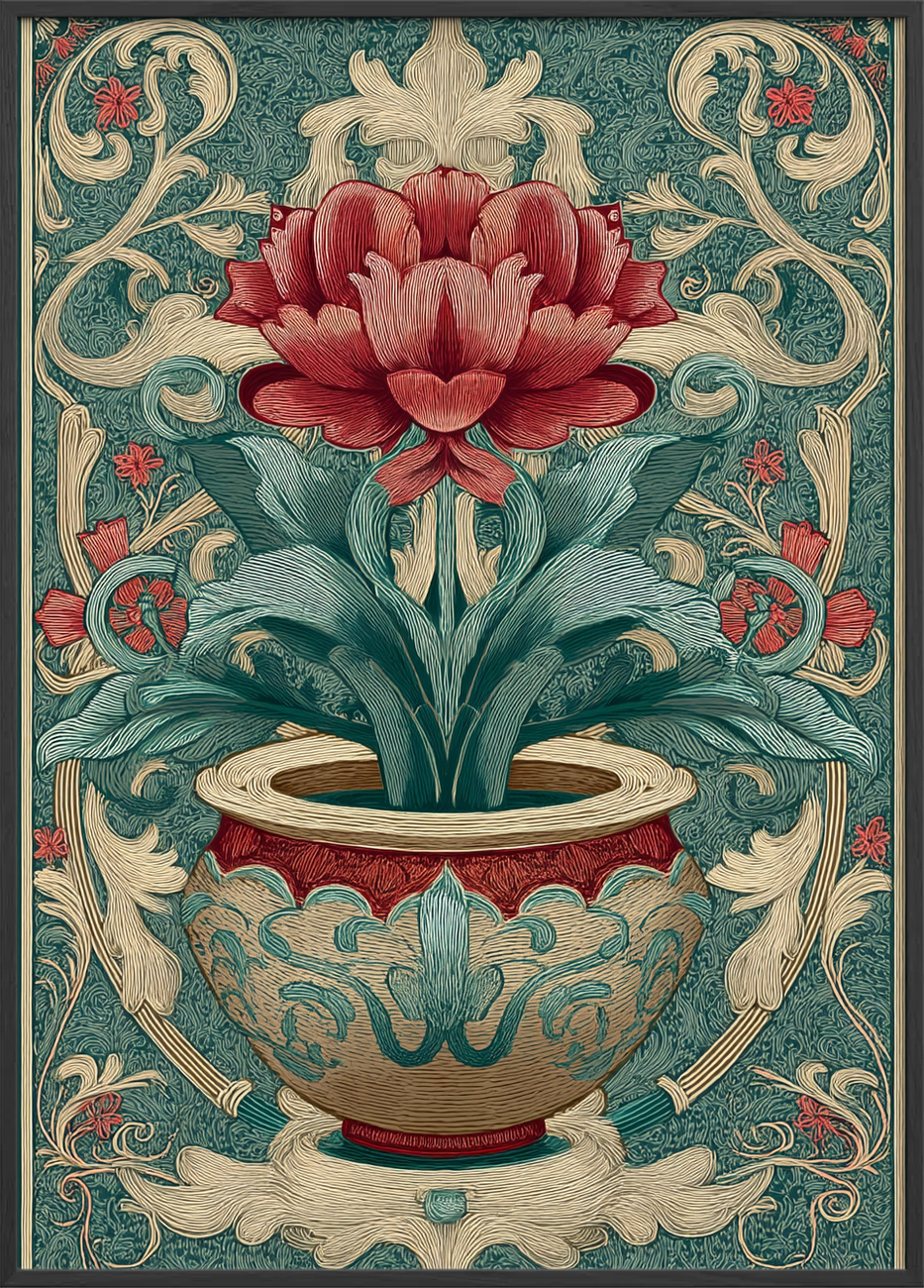 Blomstens stille hvisken - Black Frame, No Border