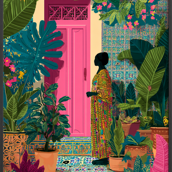 Tropisk stilheds sagte rytme - Black Frame, No Border