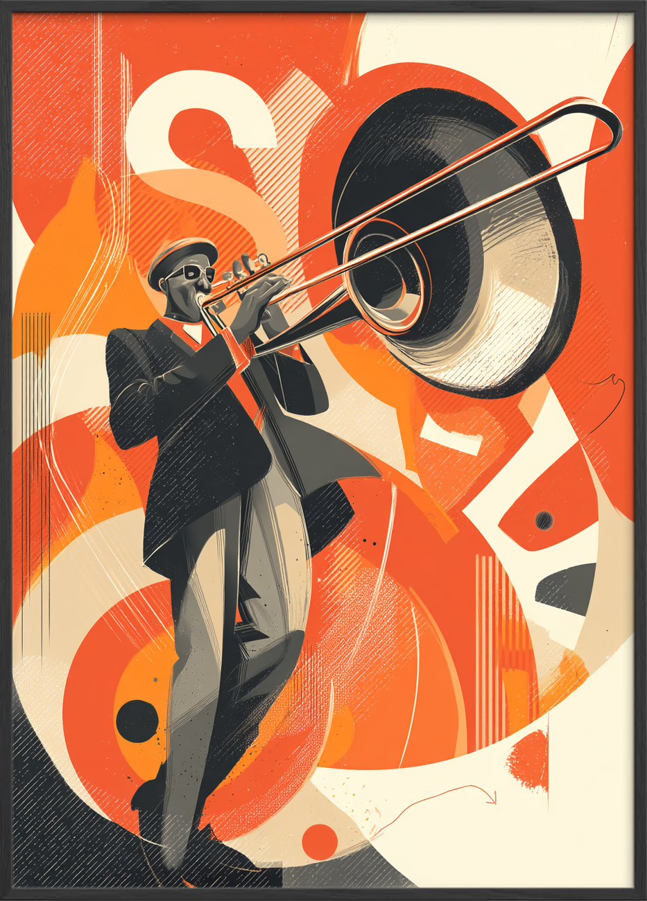 Trombonens varme rumklang - Black Frame, No Border